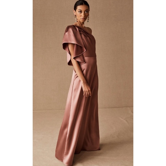 monique lhuillier bridesmaids clarelle dress